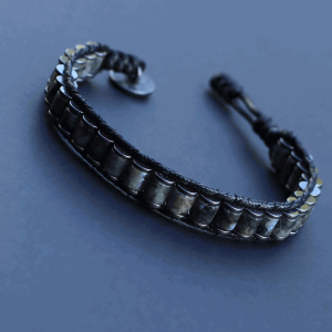 Labradorit Taşı Silindir Bileklik