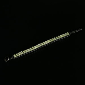 Kalsit & Hematit Taşı Silindir Bileklik, Unisex / Kadın / Erkek