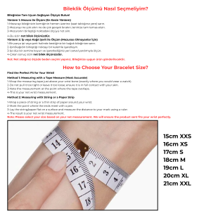 Armoni, Varisit ve Hematit Taşı Stil Bileklik